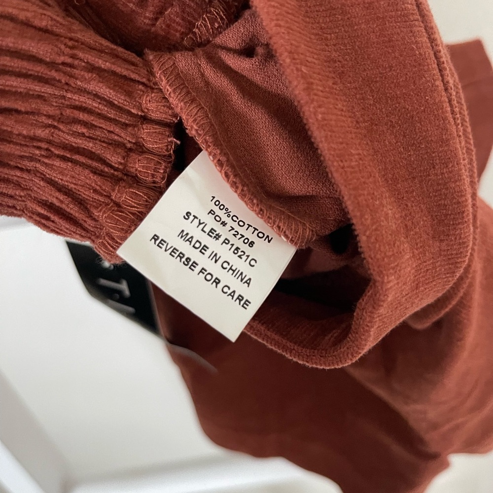 NWT Timing Corduroy Button Boho Shorts - Picture 6 of 6